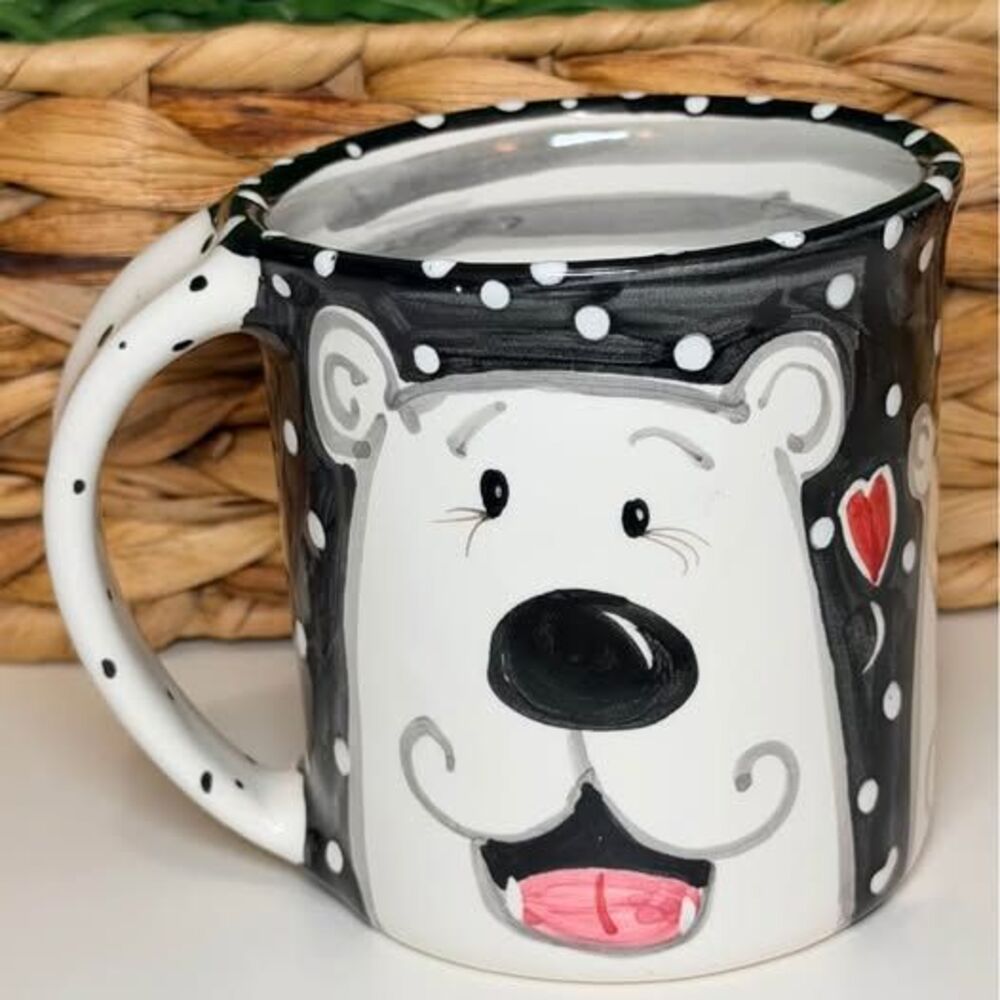 Jan Pugh Packer Creek Pottery Bear Mug Cup